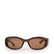 Gucci GG2432 Vintage Brown Translucent Sunglasses