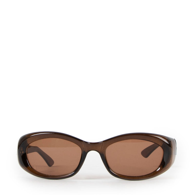Gucci GG2432 Vintage Brown Translucent Sunglasses