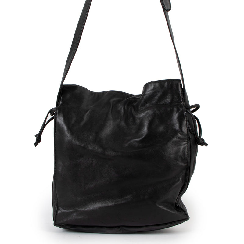 Loewe Vintage Black Nappa Lambskin Crossbody Bag