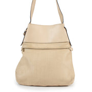 Shop safe online at Labellov in Antwerp this 100% authentic second hand Delvaux Beige Toile De Cuir Faust Shoulder Bag