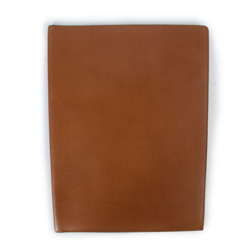 Delvaux Cognac Document Holder