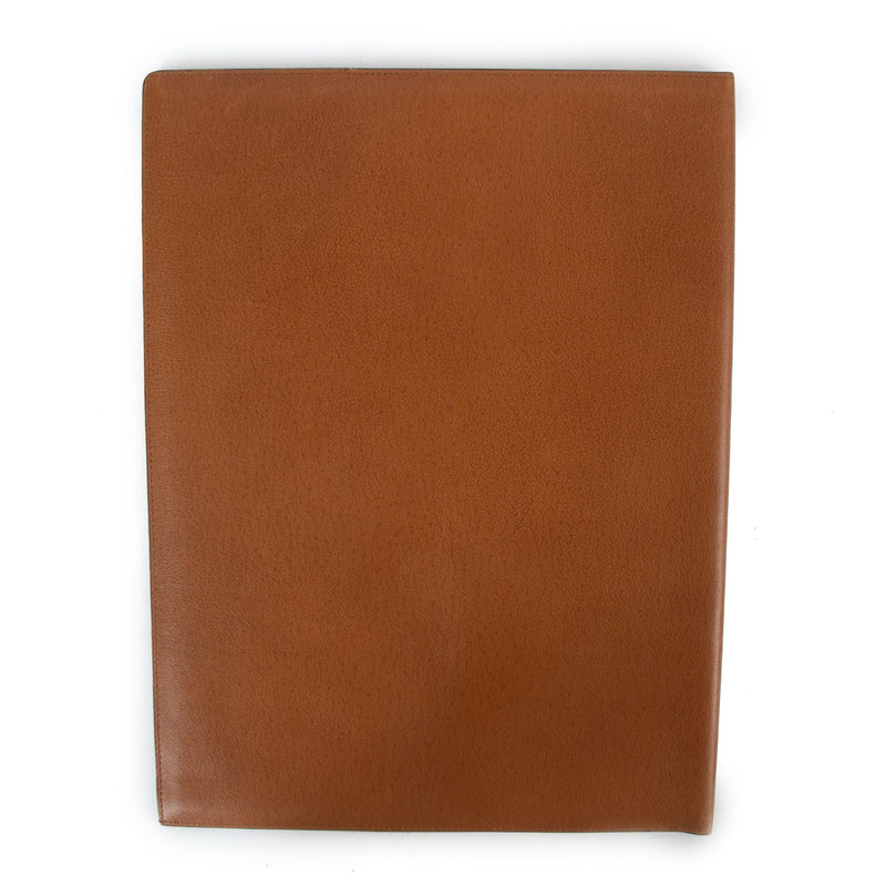 Delvaux Cognac Leren Documentenhouder