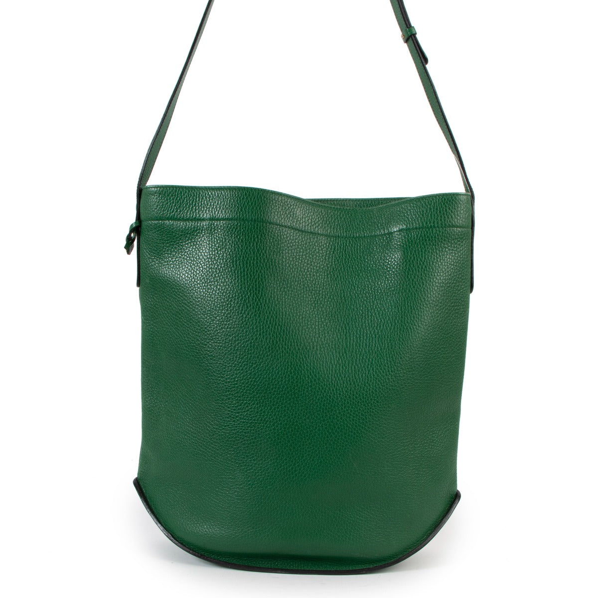 Sac bandoulière Delvaux Pin en cuir vert Racing