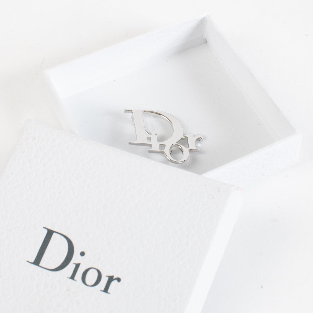 Authentic Second Hand Christian Dior John Galliano Silver Brooch on Labellov.com