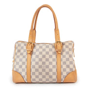 Shop safe online at Labellov in Antwerp this 100% authentic second hand Louis Vuitton Damier Azur Canvas Berkeley Bag