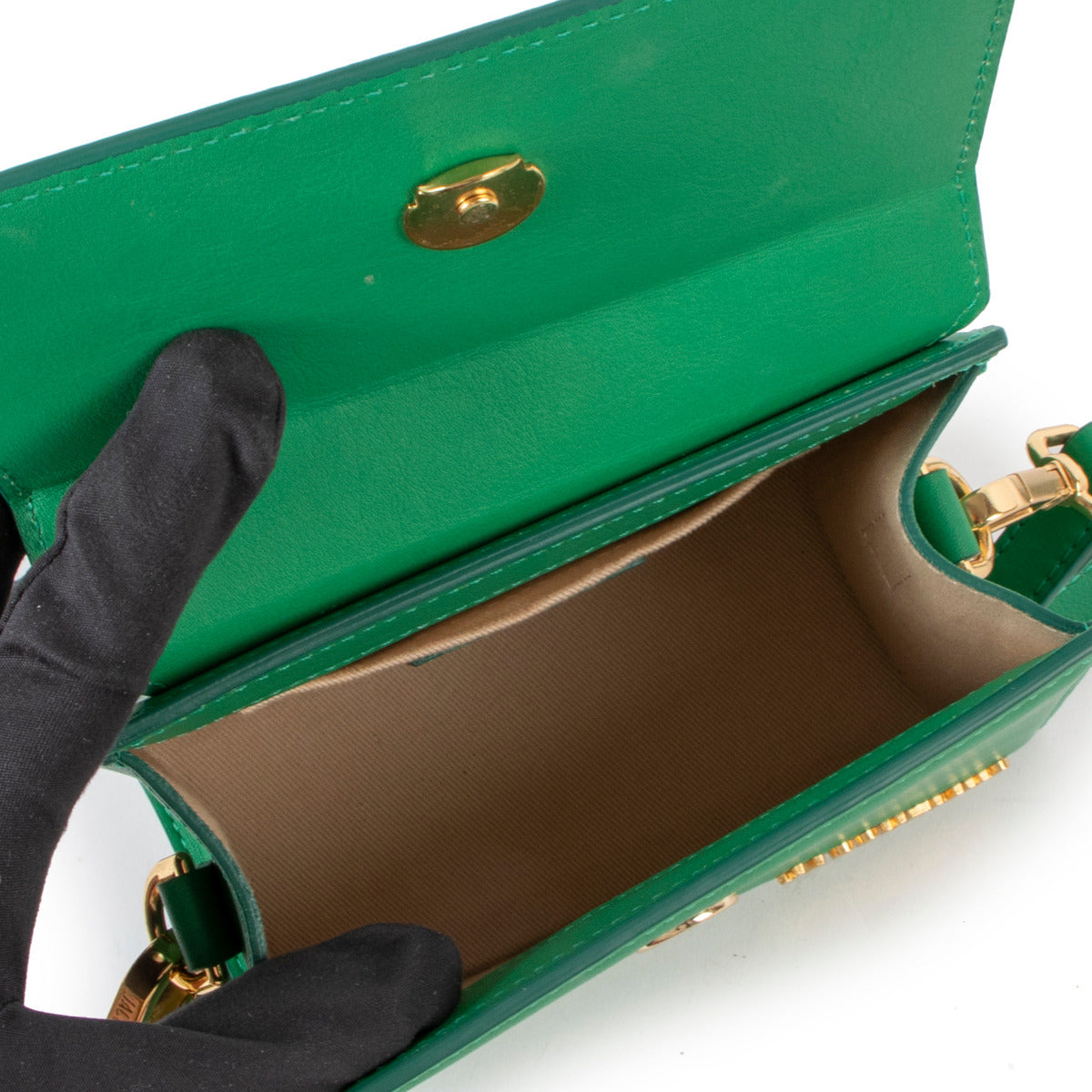 Jacquemus Green Le Chiquito Moyen Crossbody Bag