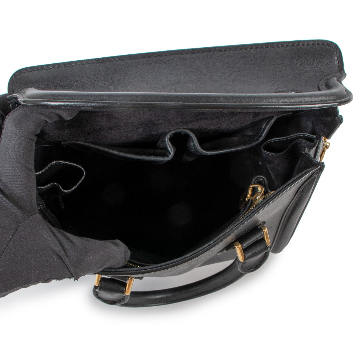 Sac à main Alexander McQueen Heroine petit modèle noir
