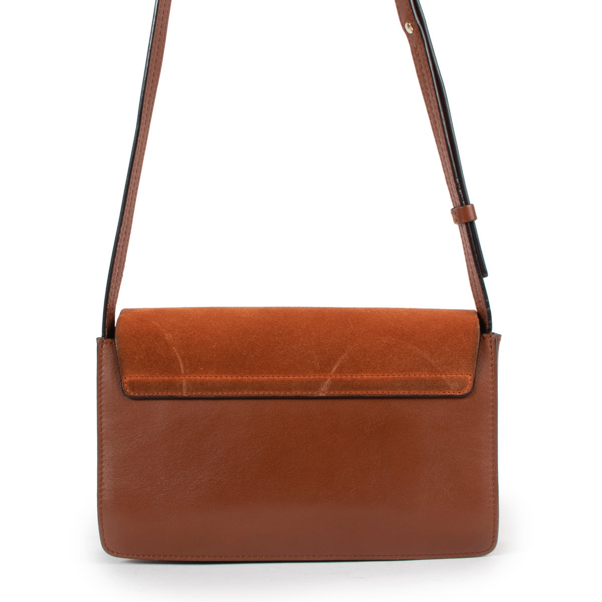 Chloé Tobacco Faye Small Crossbody Bag for the best price at Labellov secondhand luxury in Antwerp