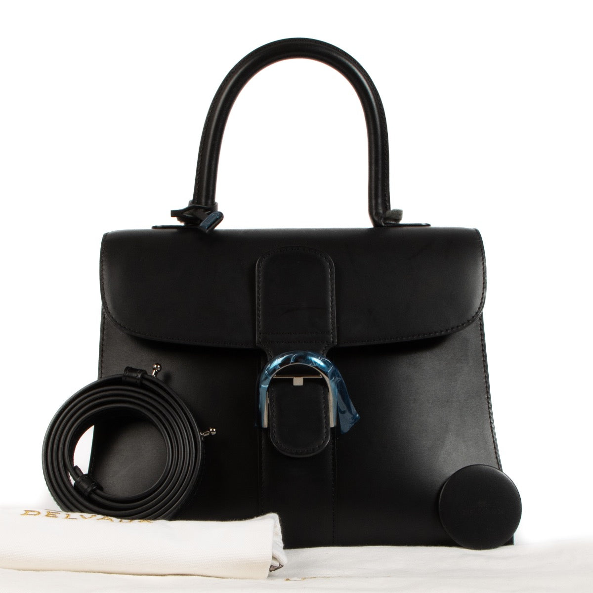 Shop safe online Delvaux Brillant MM Black. koop veilig online tegen de beste prijs.