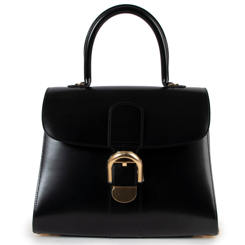 Delvaux Limited Edition Black Brillant Diva Handbag