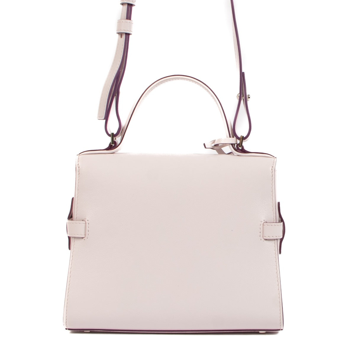 Shop safe online Delvaux Box Calf Lilas Leather Tempête Small Bag. koop veilig online tegen de beste prijs.