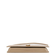 Shop 100% authentic second-hand Saint Laurent Dark Beige Leather Cassandre Phone Holder on Labellov.com