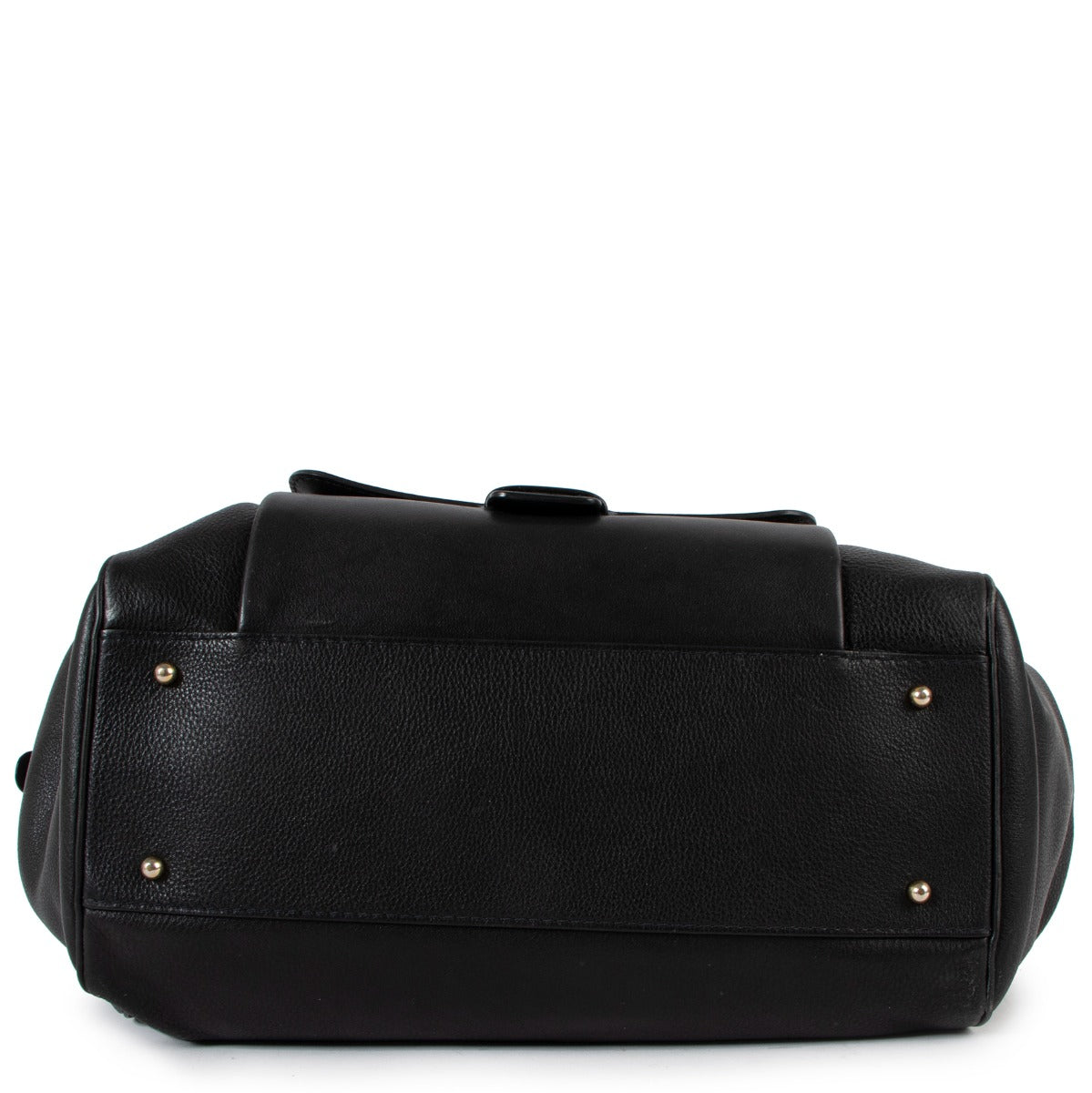 Sac à main Delvaux en cuir noir