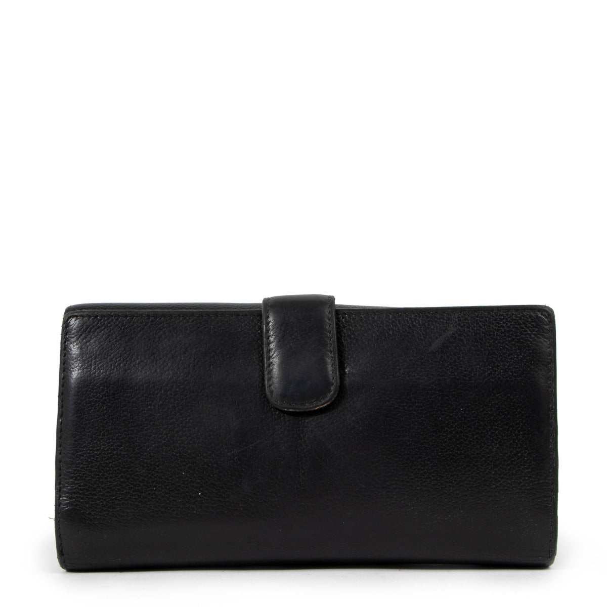 Delvaux Black Leather Wallet