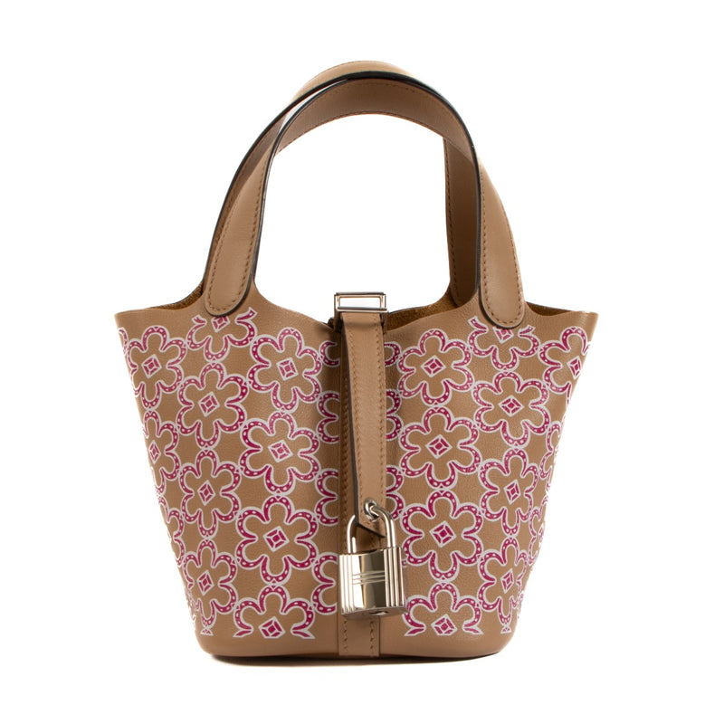 Shop limited edition 2022 Hermès Picotin Lock Micro Lucky Daisy on www.labellov.com
