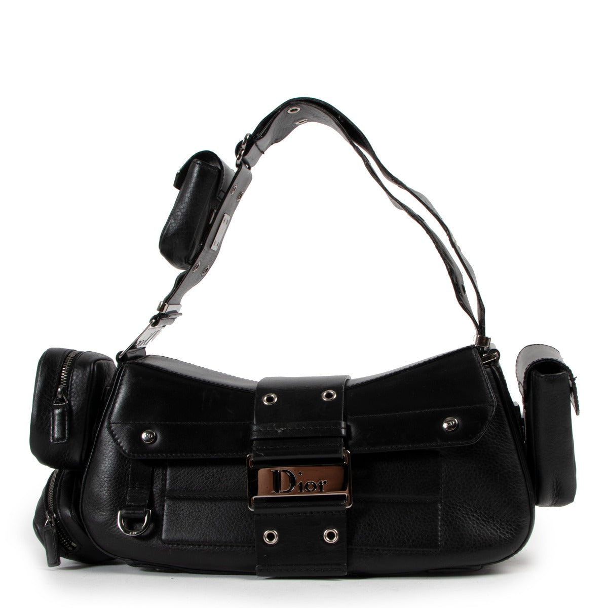 authentic second hand luxury designer vintage archive chrisitian dior john galliano dior street chic bag at labellov