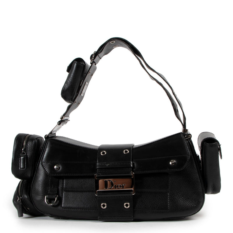 authentic second hand luxury designer vintage archive chrisitian dior john galliano dior street chic bag at labellov