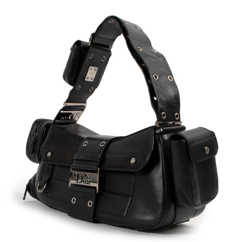 authentic second hand luxury designer vintage archive chrisitian dior john galliano dior street chic bag at labellov