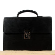 Louis Vuitton Black Epi Leather Robusto Briefcase