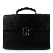 Louis Vuitton Black Epi Leather Robusto Briefcase