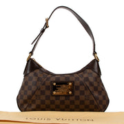 Louis Vuitton Thames PM Damier Ebene Shoulder Bag