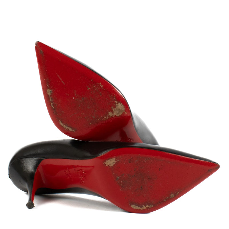 Christian Louboutin Zwarte Piou Piou 85 Hakken - Maat 40.5