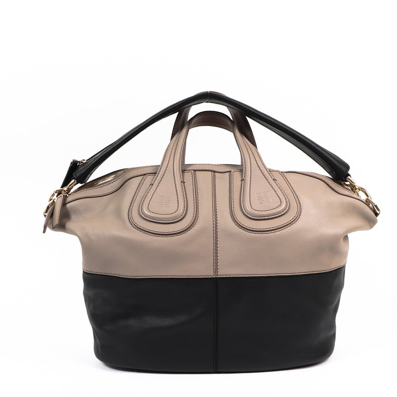 Buy an authentic second-hand Givenchy Bicolor Leather Nightingale Shoulder Bag as new at Labellov in Antwerp.