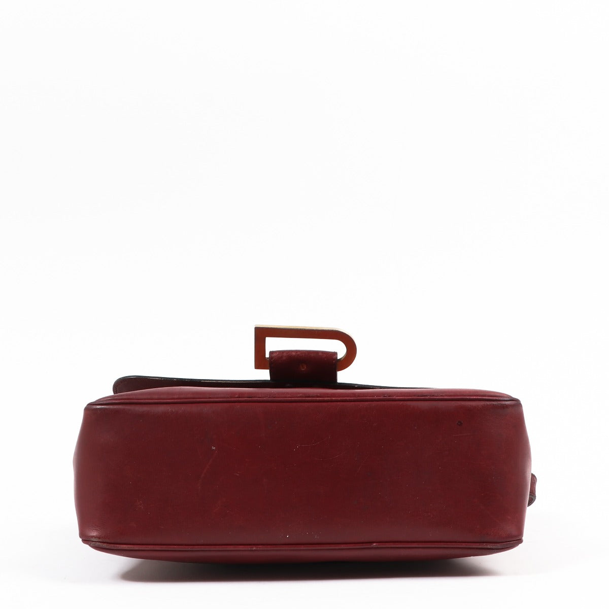 Buy an authentic second-hand Delvaux Burgundy Leather Poirier Shoulder Bag in very good condition at Labellov in Antwerp.