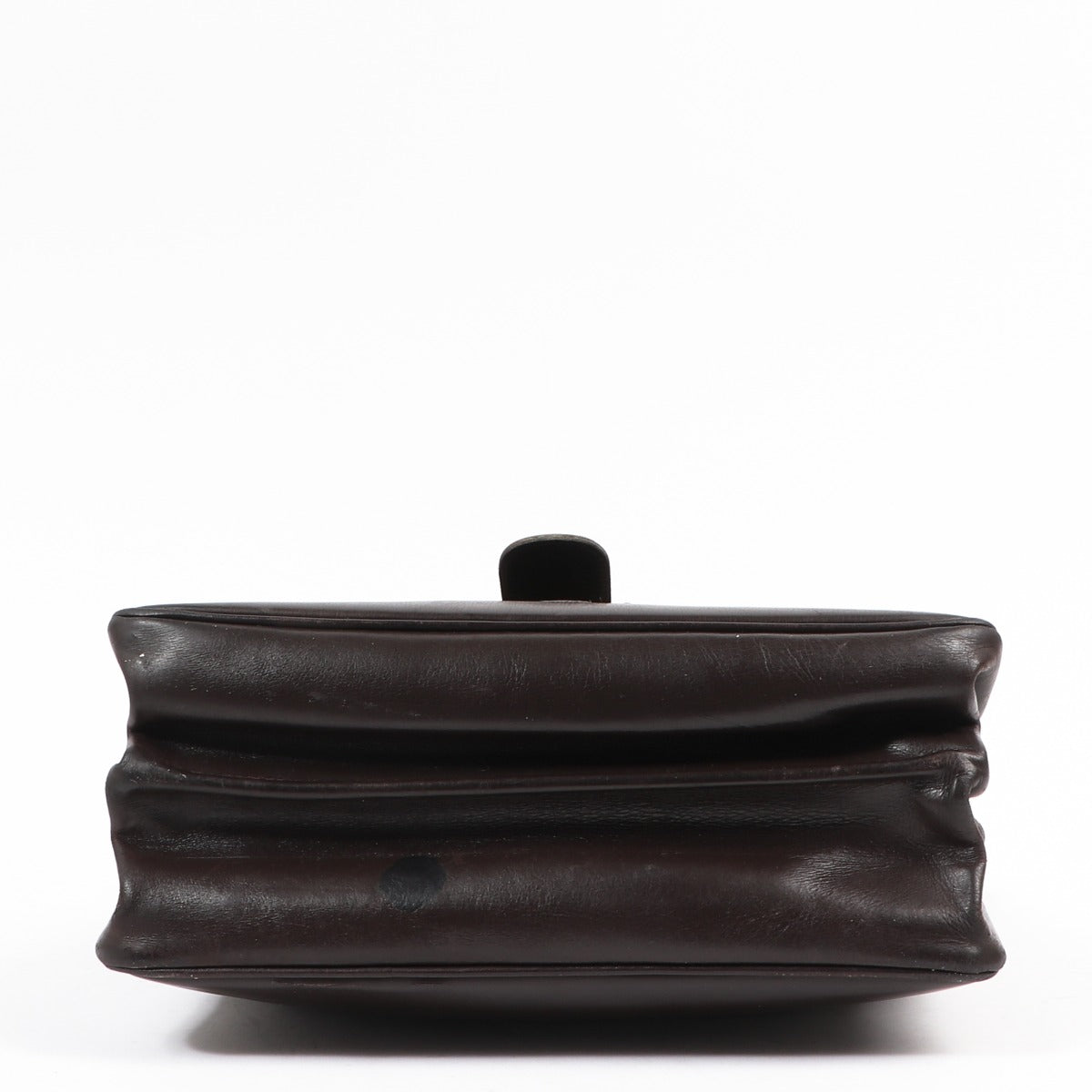 Buy an authentic second-hand Delvaux Brown Brillant Baudrier Crossbody in preloved condition at Labellov in Antwerp.