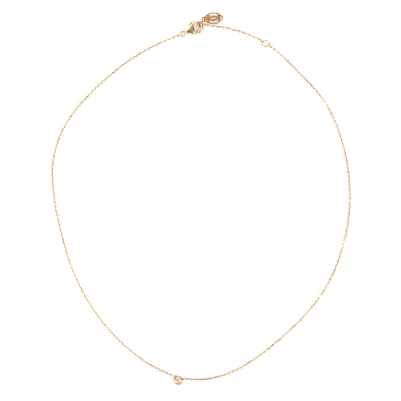 Shop safe online at Labellov in Antwerp, Brussels and Knokke this 100% authentic second hand Cartier 18k Yellow Gold Small D'Amour-Collier Necklace