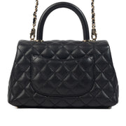 Shop 100% authentic second-hand Chanel Black Coco Top Handle On Labellov.com