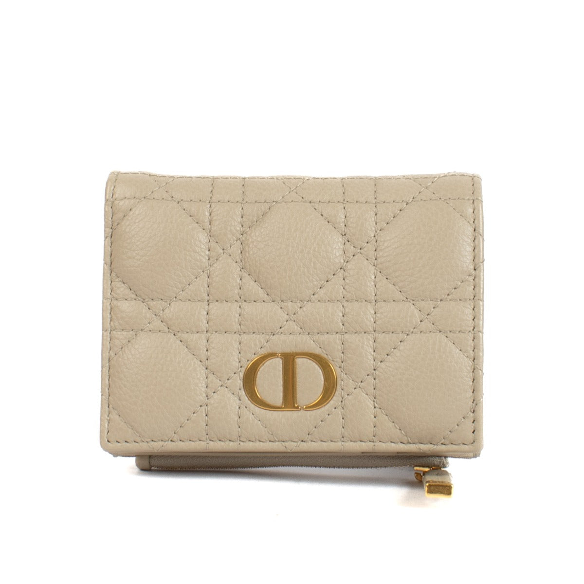 Shop 100% authentic secondhand Christian Dior Beige Caro Dahlia Wallet on Labellov.com