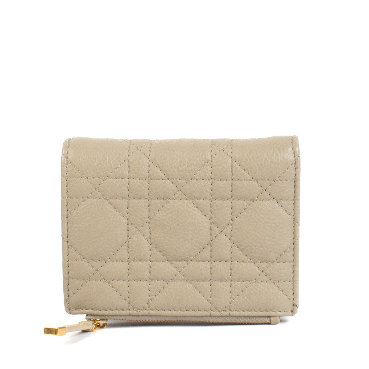 Shop 100% authentic secondhand Christian Dior Beige Caro Dahlia Wallet on Labellov.com