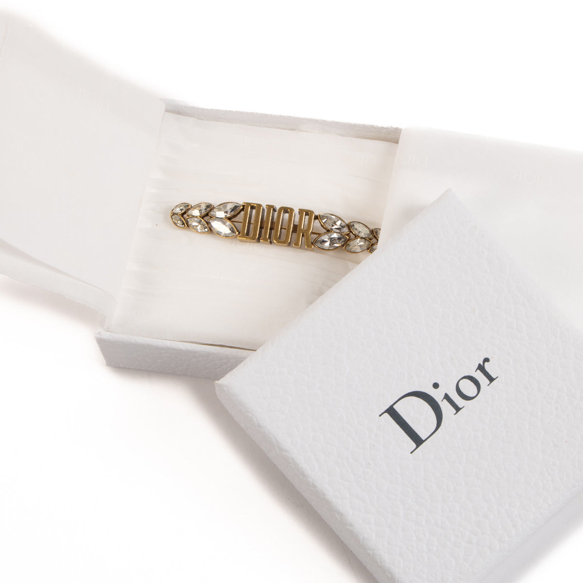 Christian Dior Brass Gold Brooch Pin for the best price at Labellov