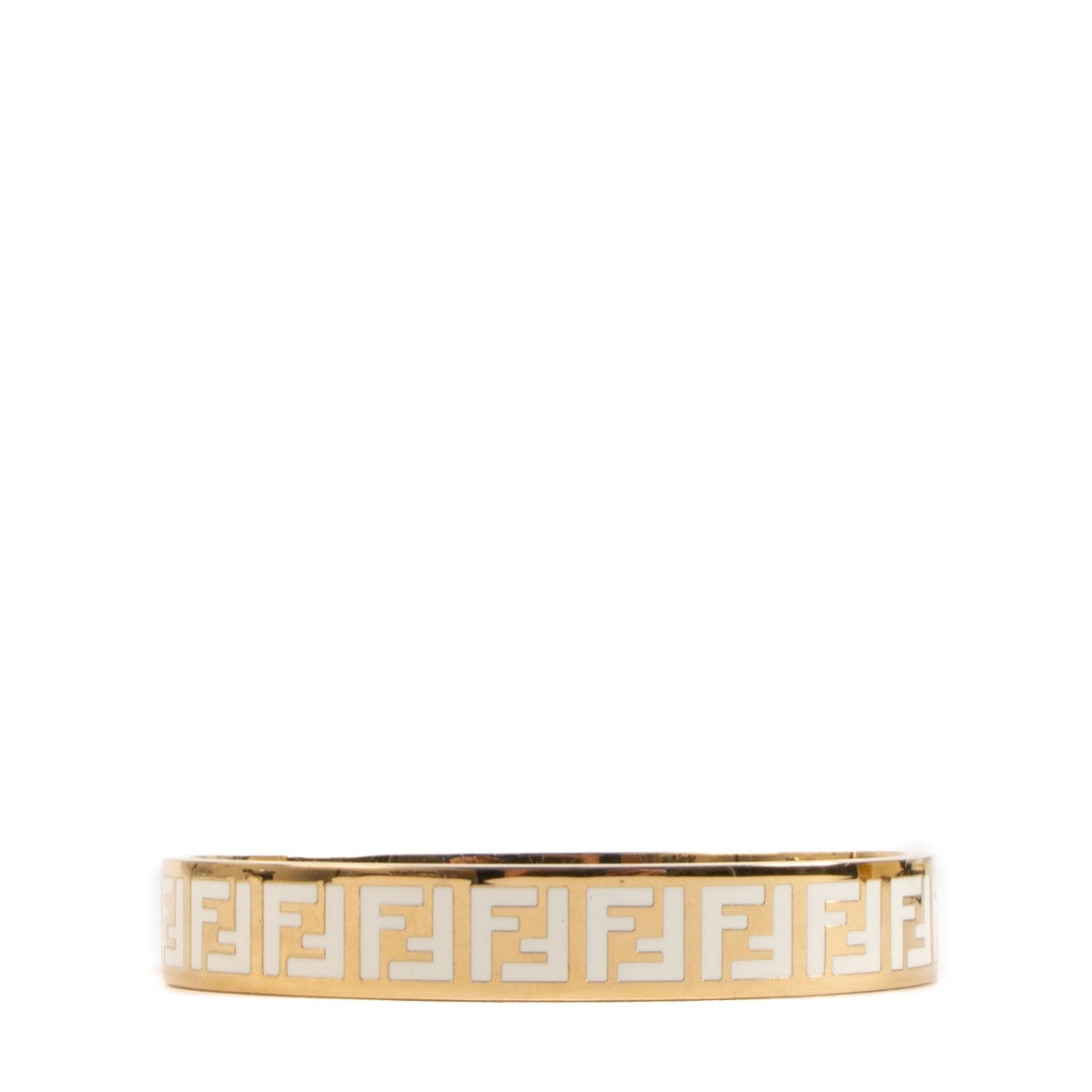 Shop safe online at Labellov in Antwerp, Brussels and Knokke this 100% authentic second hand Fendi Gold Forever Fendi Bracelet - size S