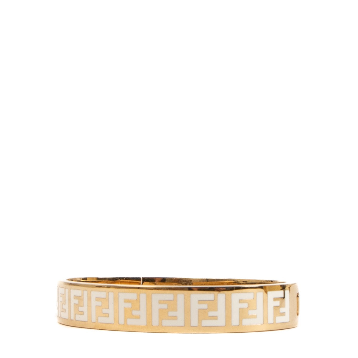 Shop safe online at Labellov in Antwerp, Brussels and Knokke this 100% authentic second hand Fendi Gold Forever Fendi Bracelet - size S