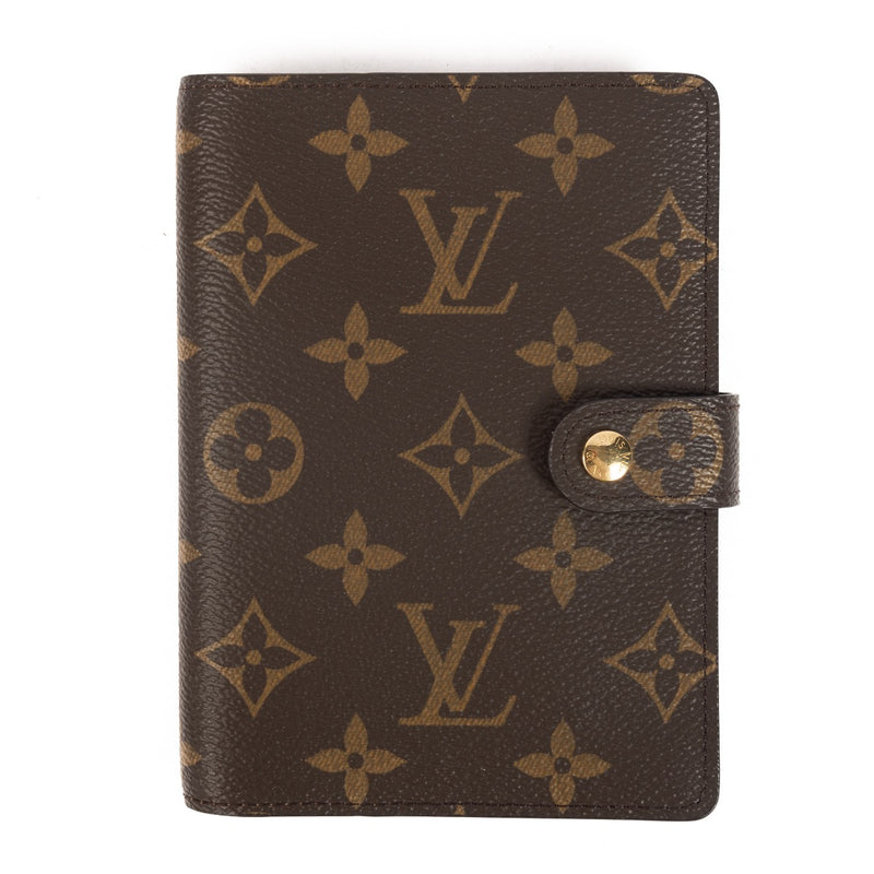 Louis Vuitton Monogram Small Ring Agenda Cover, Louis Vuitton Agenda PM, Louis Vuitton Agenda cover PM, Louis Vuitton canvas, Louis Vuitton ring agenda, Louis Vuitton preloved, Preloved, Labellov, Antwerp, Knokke, Brussels