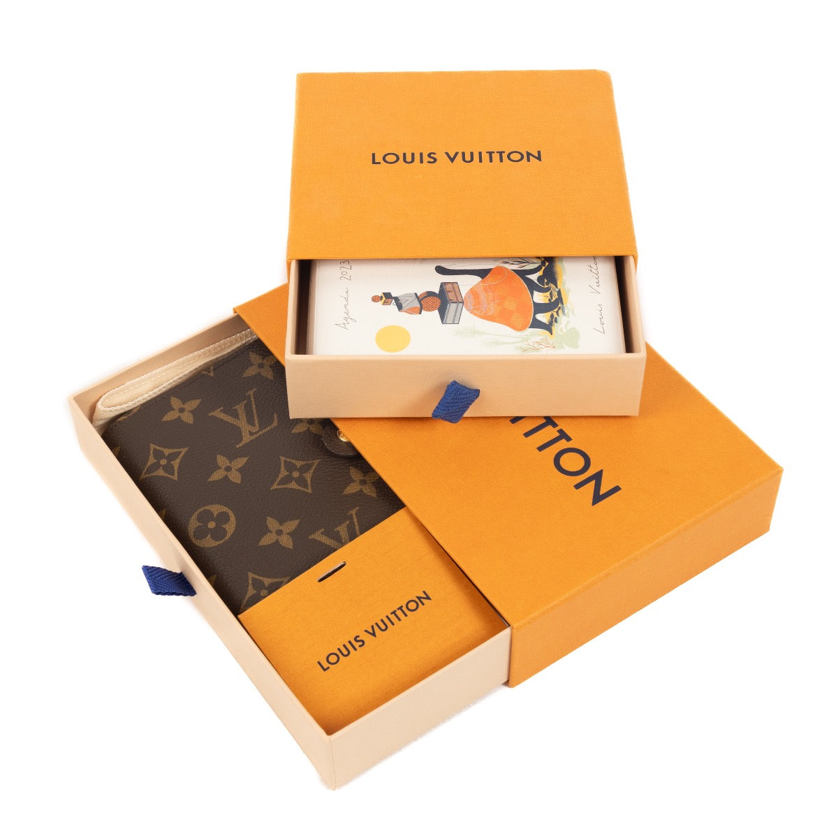 Louis Vuitton Monogram Kleine Ring Agenda Omslag PM