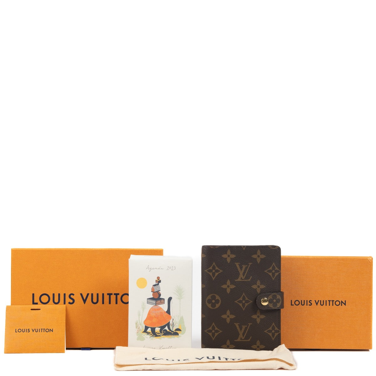 Louis Vuitton Monogram Kleine Ring Agenda Omslag PM