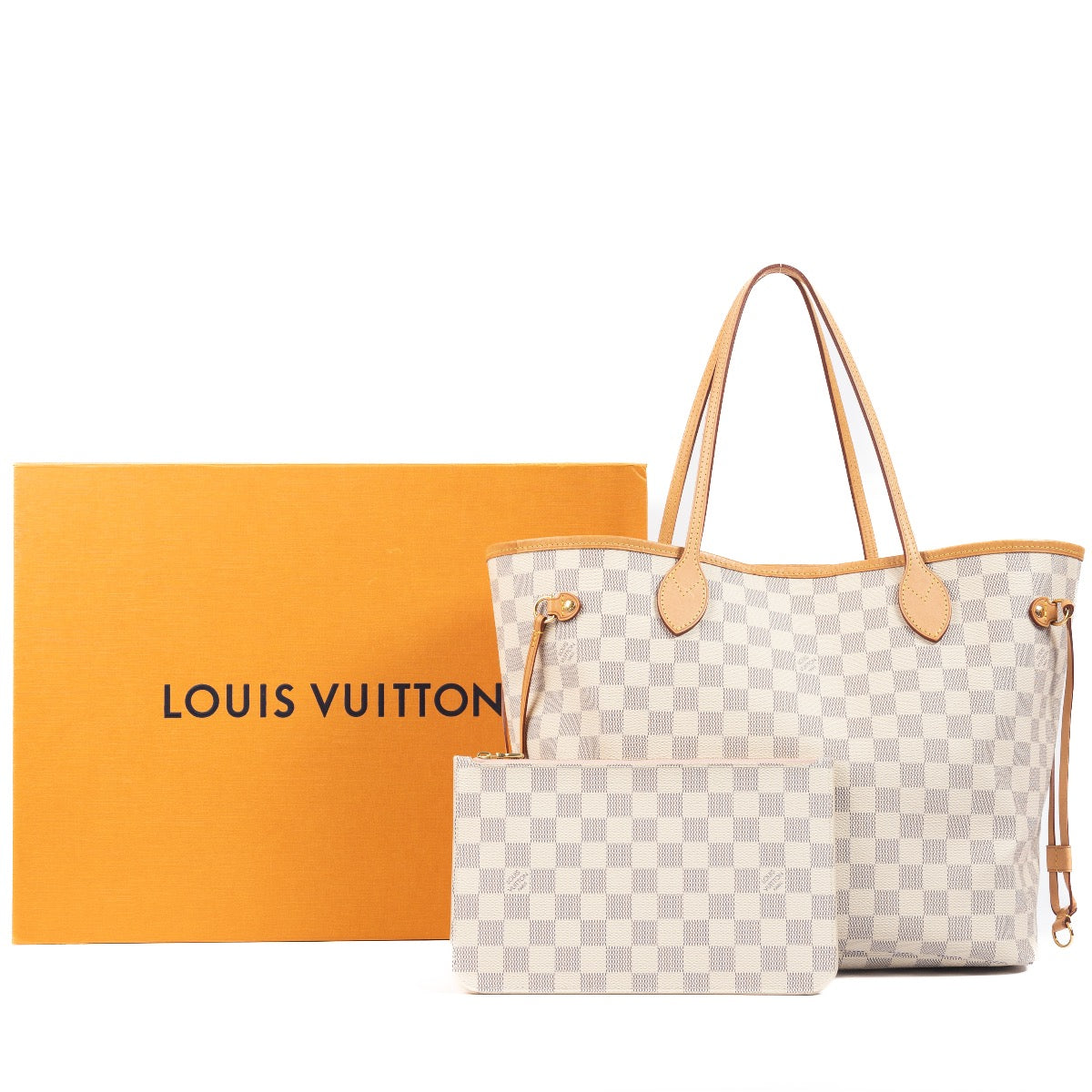 Louis Vuitton Damier Azur Canvas Neverfull MM