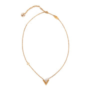 Shop safe online at Labellov in Antwerp, Brussels and Knokke this 100% authentic second hand Louis Vuitton Essential V Pearl Necklace