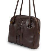 Delvaux Brown Vintage Shoulder Bag