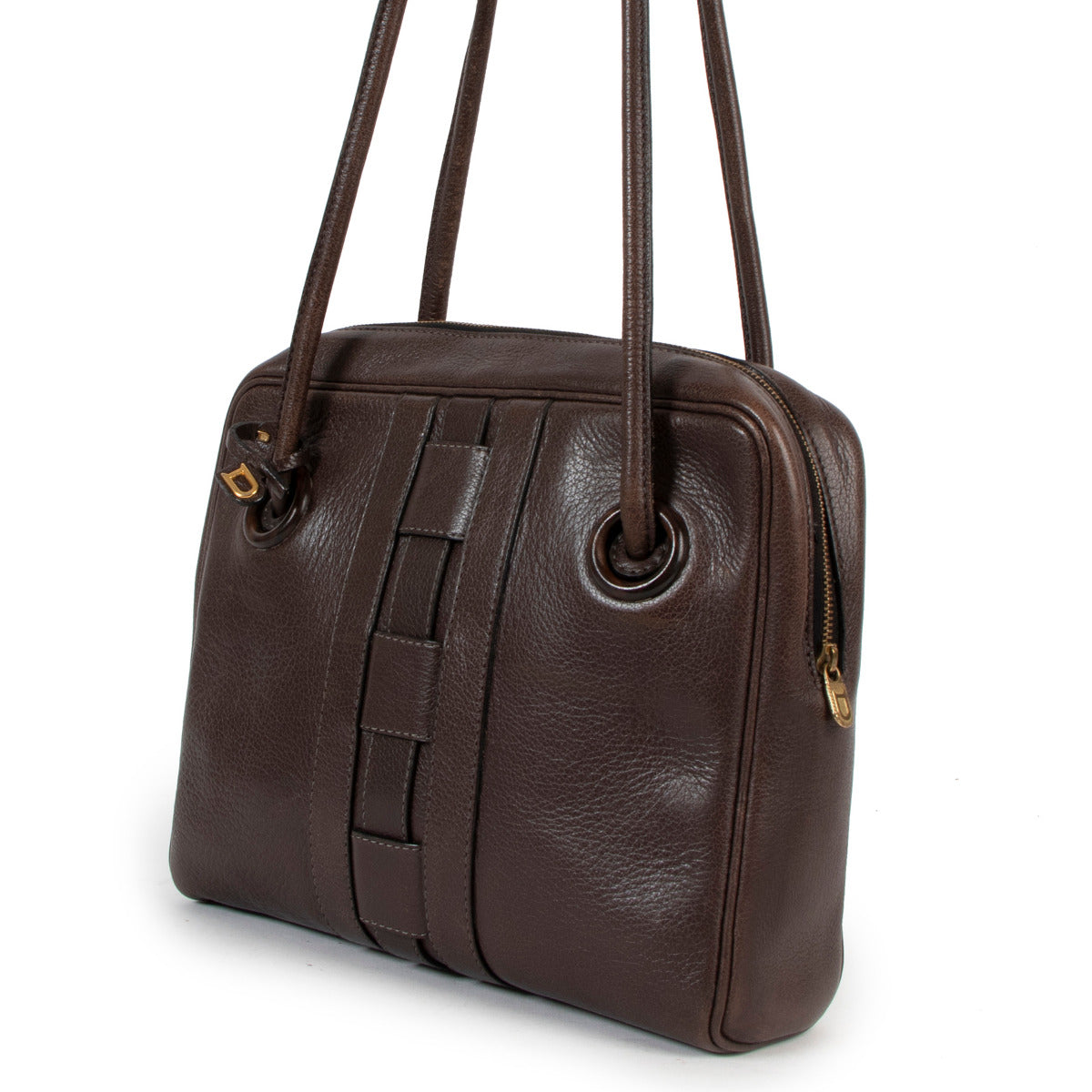 Delvaux Brown Vintage Shoulder Bag