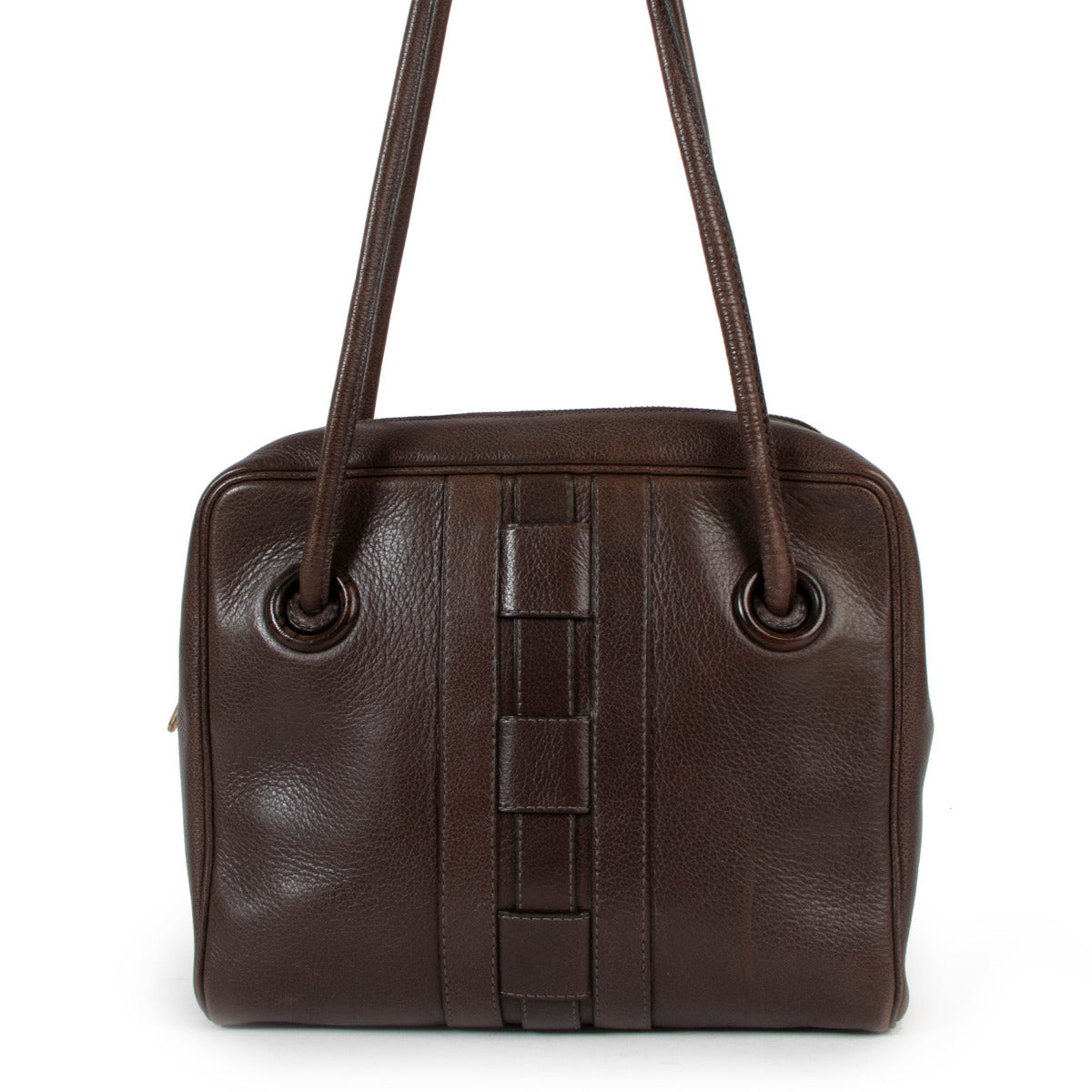 Delvaux Brown Vintage Shoulder Bag