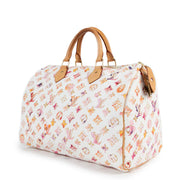 Louis Vuitton Speedy 35 Richard Prince Monogram Watercolor Aquarelle