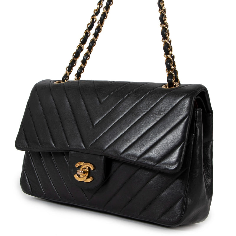 authentic second hand chanel vintage luxury designer handbag at labellov.com