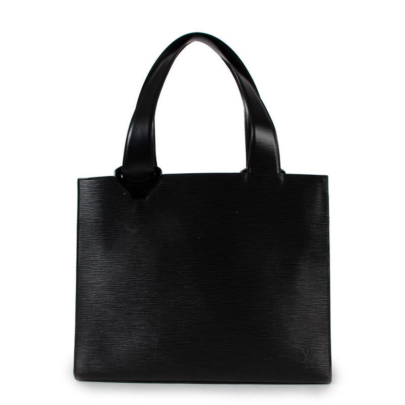 Louis Vuitton Black Epi Leather Z Gemeaux Tote Bag