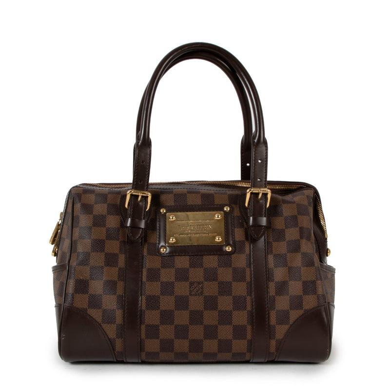 Louis Vuitton Damier Ebene Canvas Berkeley Handbag