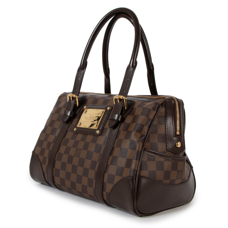 Louis Vuitton Damier Ebene Canvas Berkeley Handtas