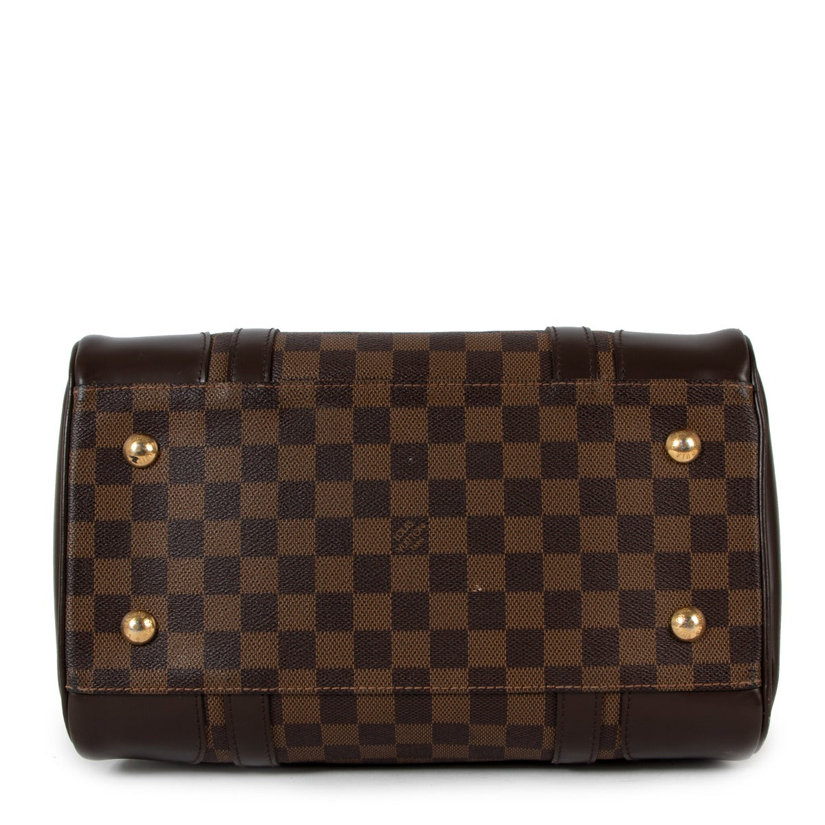 Louis Vuitton Damier Ebene Canvas Berkeley Handbag